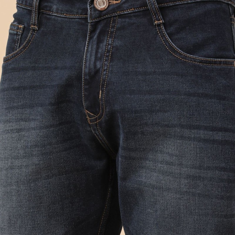 Mid-Rise Light Fade Jeans