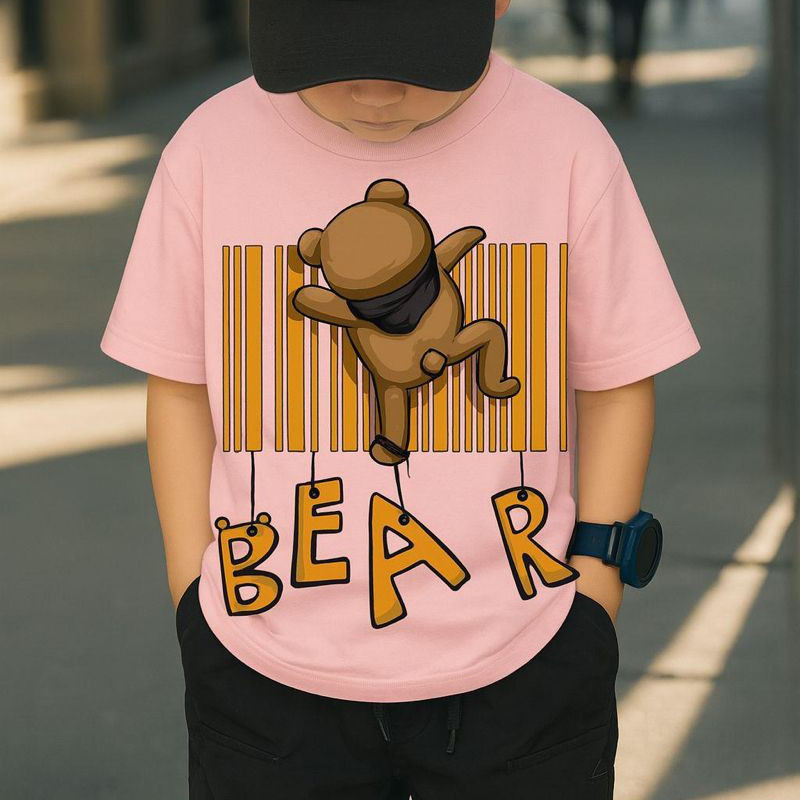 Boys Pack Of 2 Graphic Printed Round Neck T-shirts