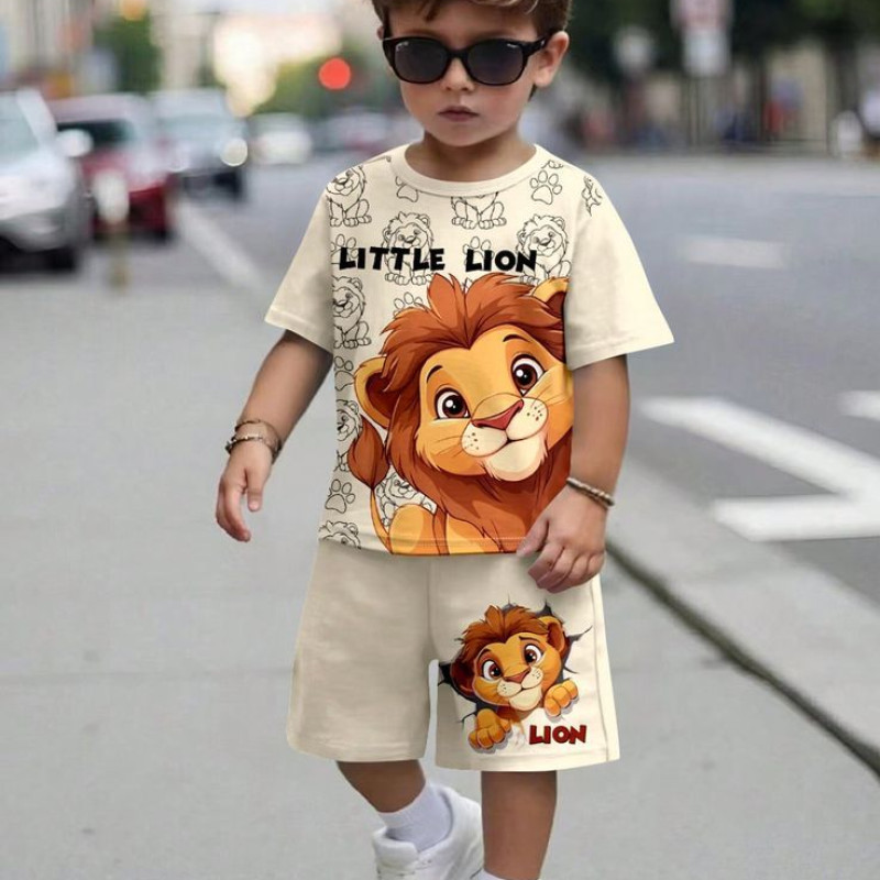 Boys Typography Printed Regular Fit T-Shirt