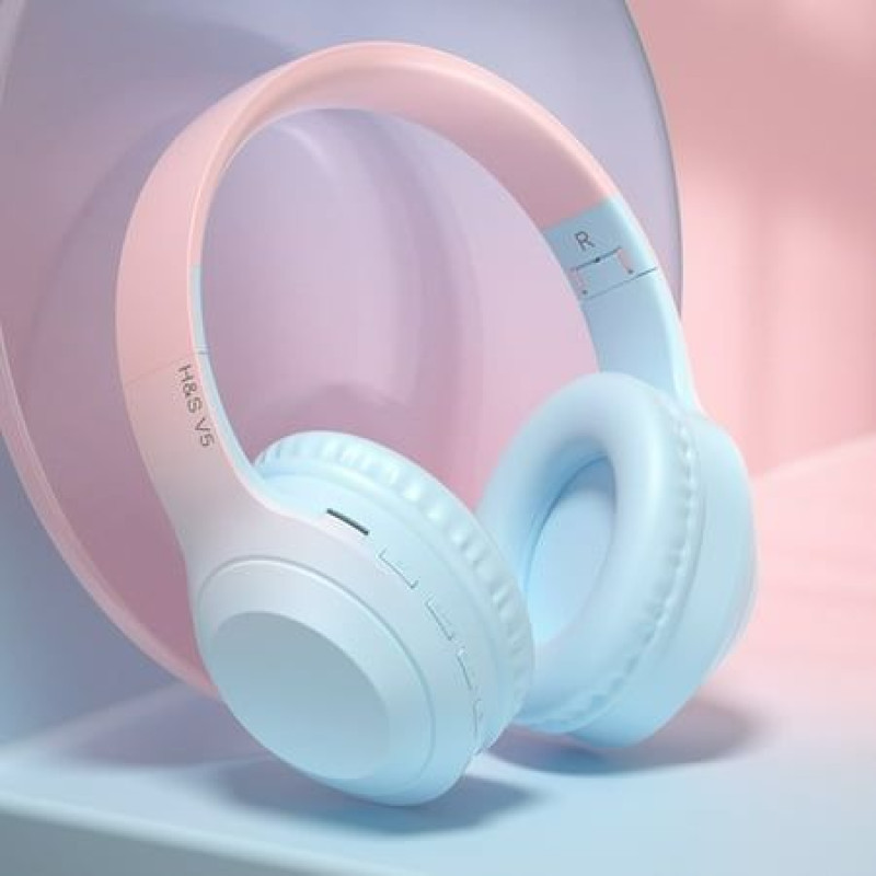 Jib Wired Headset with Mic - Blue